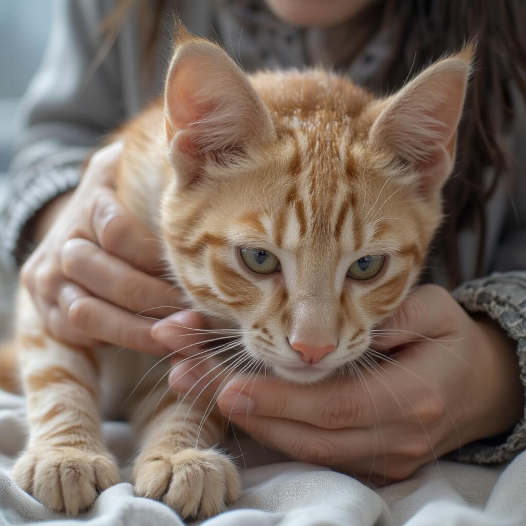 Mèo ta quấn quýt chủ