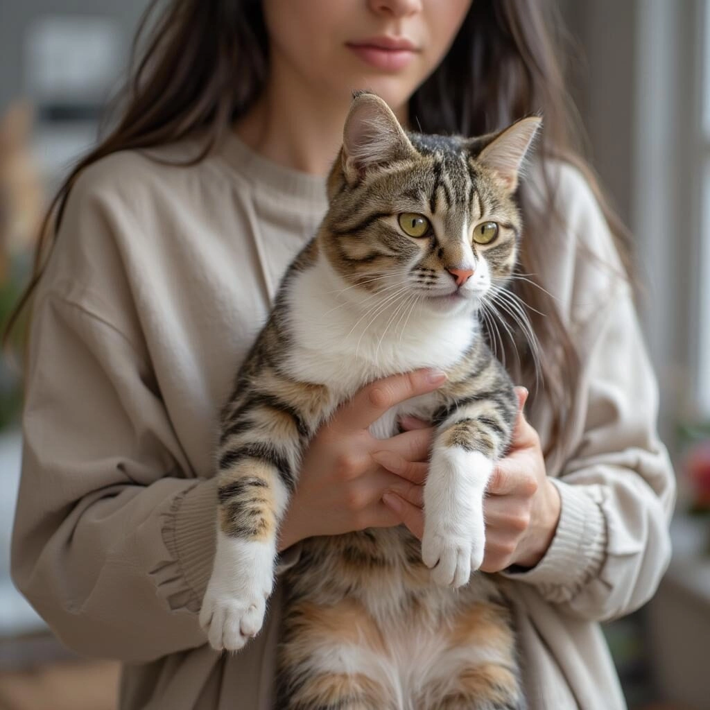 Cách bế mèo đúng cách: Hướng dẫn chi tiết