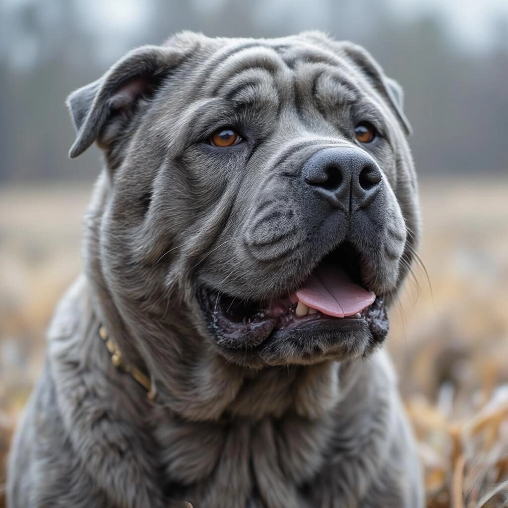 Chó Shar Pei Trung Quốc với nếp nhăn đặc trưng