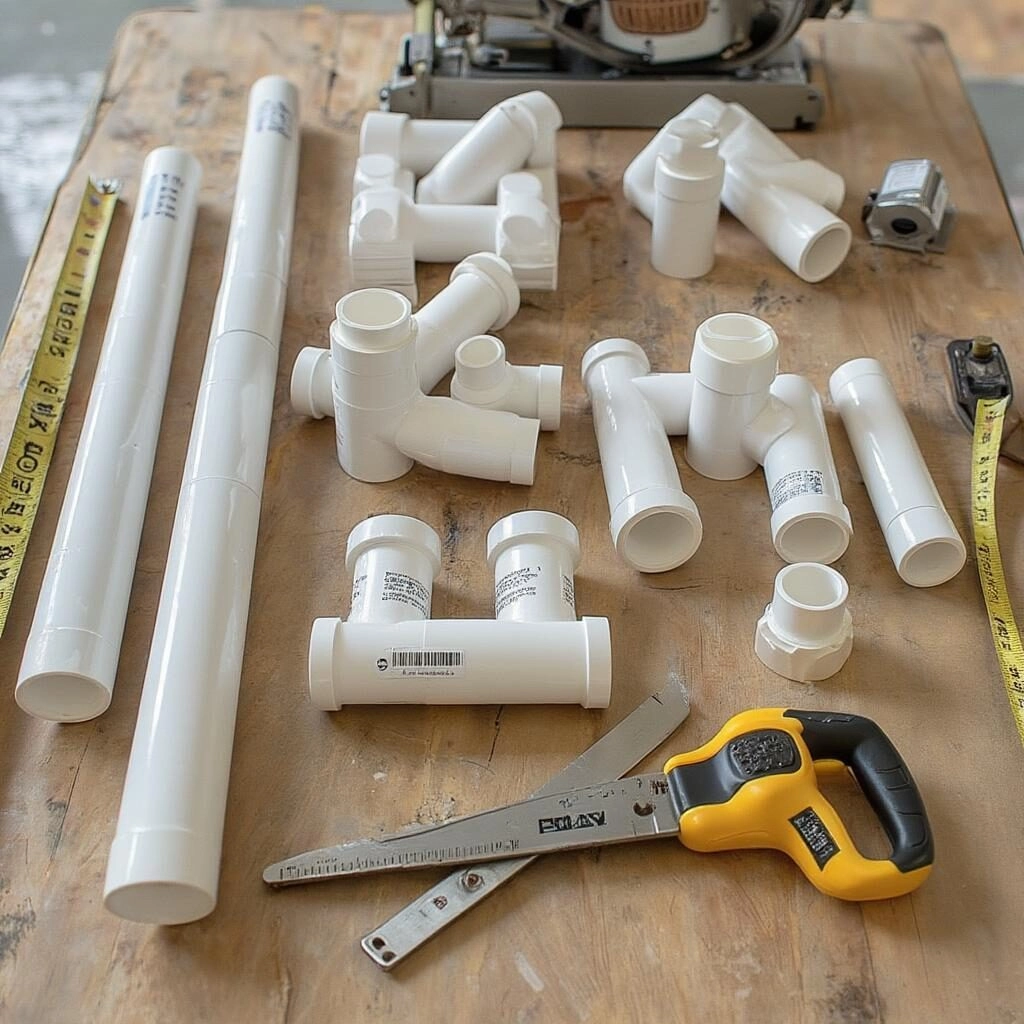 Nguyên liệu làm chuồng mèo bằng ống nhựa PVC