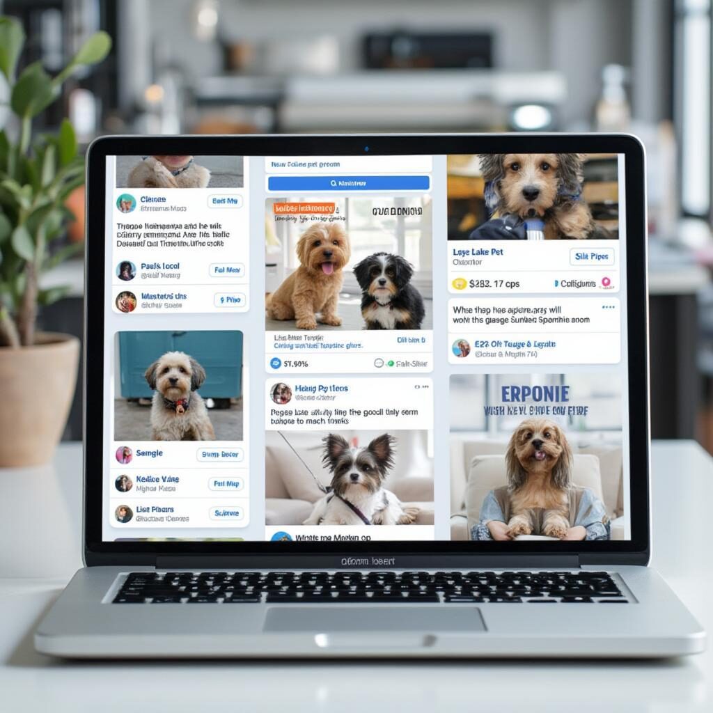 Marketing grooming thú cưng: quảng cáo online, mạng xã hội, chương trình khuyến mãi