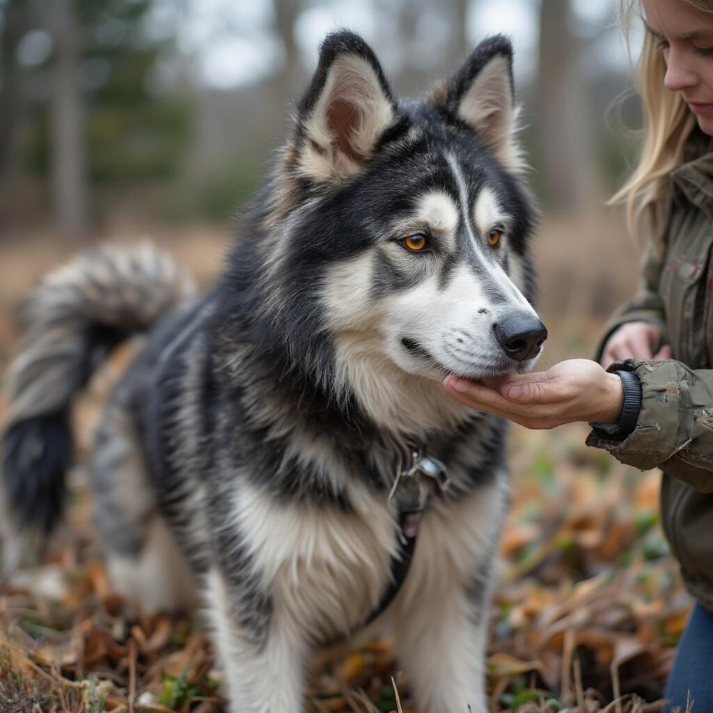 Mẹo cạo lông chó alaska không bị cắn