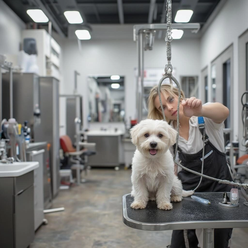Mở cửa hàng grooming thú cưng: không gian chuyên nghiệp, hiện đại, đầy đủ tiện nghi
