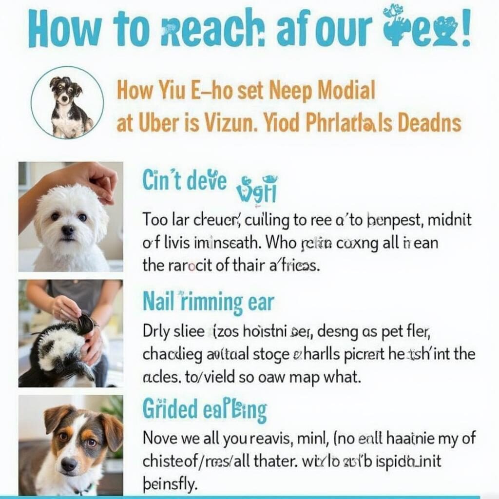 Tự grooming cho thú cưng